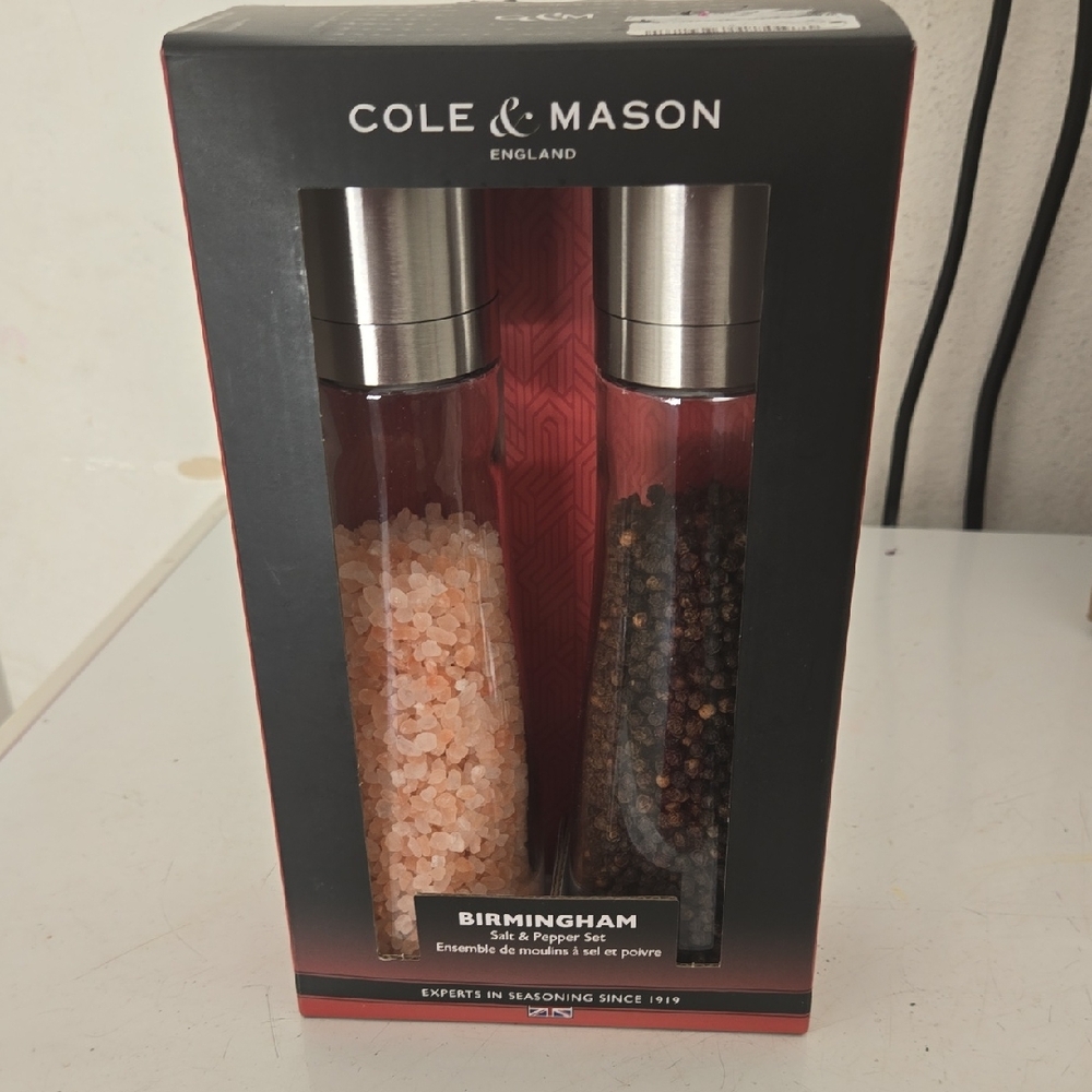 Cole & Mason Salt and Pepper Grinder Set